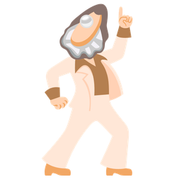 mirror ball and oyster