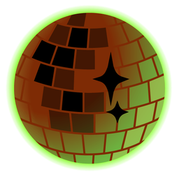 mirror ball and radioactive