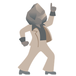 mirror ball and rock