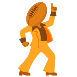 mirror ball and rugby football