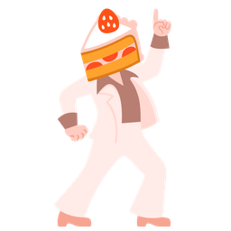 mirror ball and shortcake