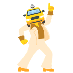 mirror ball and taxi