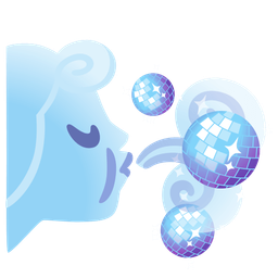 mirror ball and wind face