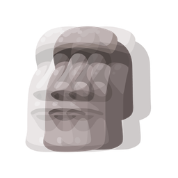 moai and beating heart