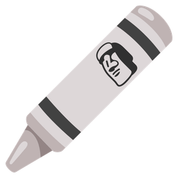 moai and crayon