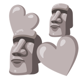 moai and revolving hearts