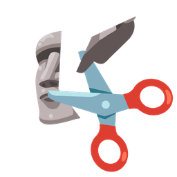 moai and scissors