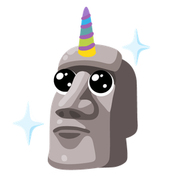 moai and unicorn