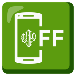 mobile phone off and cactus