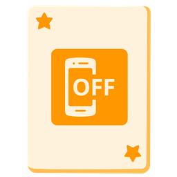 mobile phone off and joker