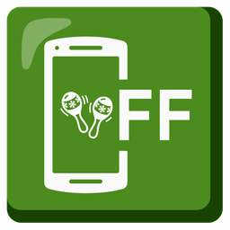 mobile phone off and maracas