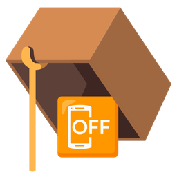 mobile phone off and mouse trap