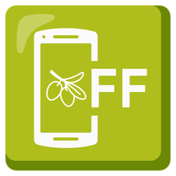 mobile phone off and olive