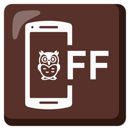 mobile phone off and owl