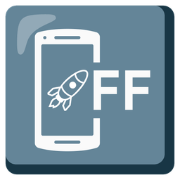 mobile phone off and rocket