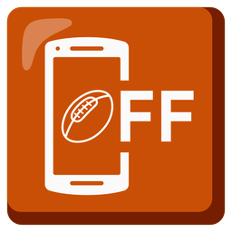 mobile phone off and rugby football