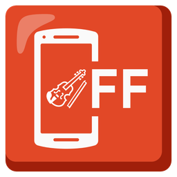 mobile phone off and violin