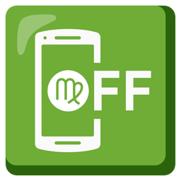 mobile phone off and Virgo