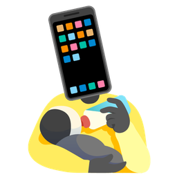 Mobile phone and Baby bottle