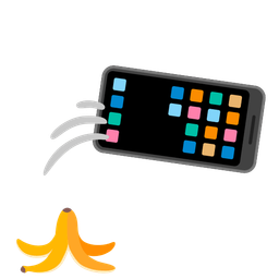 Mobile phone and Banana