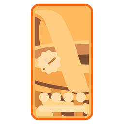 Mobile phone and Basket