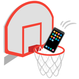 Mobile phone and Basketball