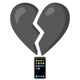 Mobile phone and Broken heart