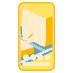 Mobile phone and Butter