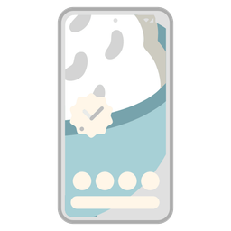 Mobile phone and Cooked rice