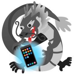 Mobile phone and Dragon