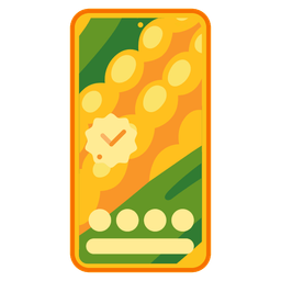 Mobile phone and Ear of corn