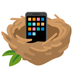 Mobile phone and Empty nest