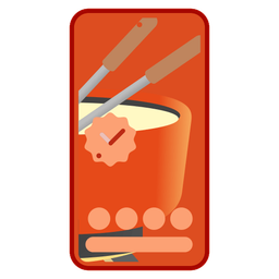 Mobile phone and Fondue