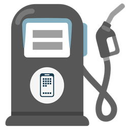 Mobile phone and Fuel pump