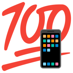 Mobile phone and Hundred points