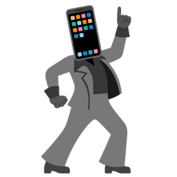 Mobile phone and Mirror ball