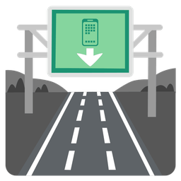 Mobile phone and Motorway