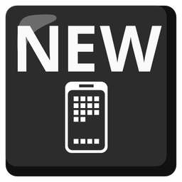 Mobile phone and NEW button