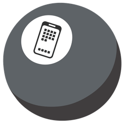Mobile phone and Pool 8 ball