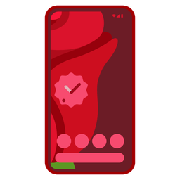 Mobile phone and Rose