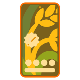 Mobile phone and Sheaf of rice