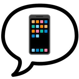 Mobile phone and Speech balloon