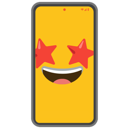 Mobile phone and Star-struck