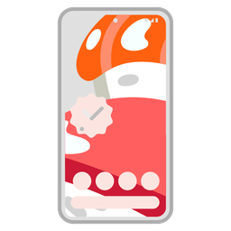 Mobile phone and Sushi