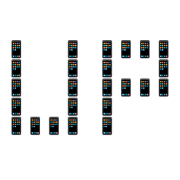 Mobile phone and UP! button