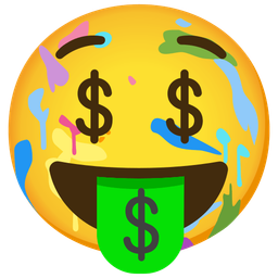 money-mouth face and artist palette