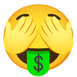 money-mouth face and see-no-evil monkey