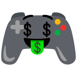 money-mouth face and video game