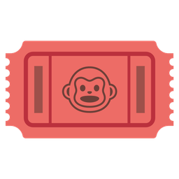 Monkey face and Admission tickets