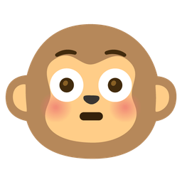 Monkey face and Flushed face